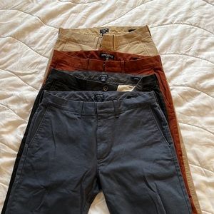 BUNDLE! Save when buying all four // JCrew Chinos // Men’s 30x32 // lightly used